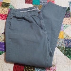 Boden greenish grey skinny fit jeans us14